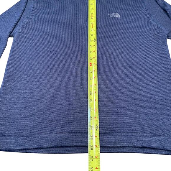 The North Face A5 Series 1/4 Zip Sweater Men's Large Blue - Picture 9 of 9